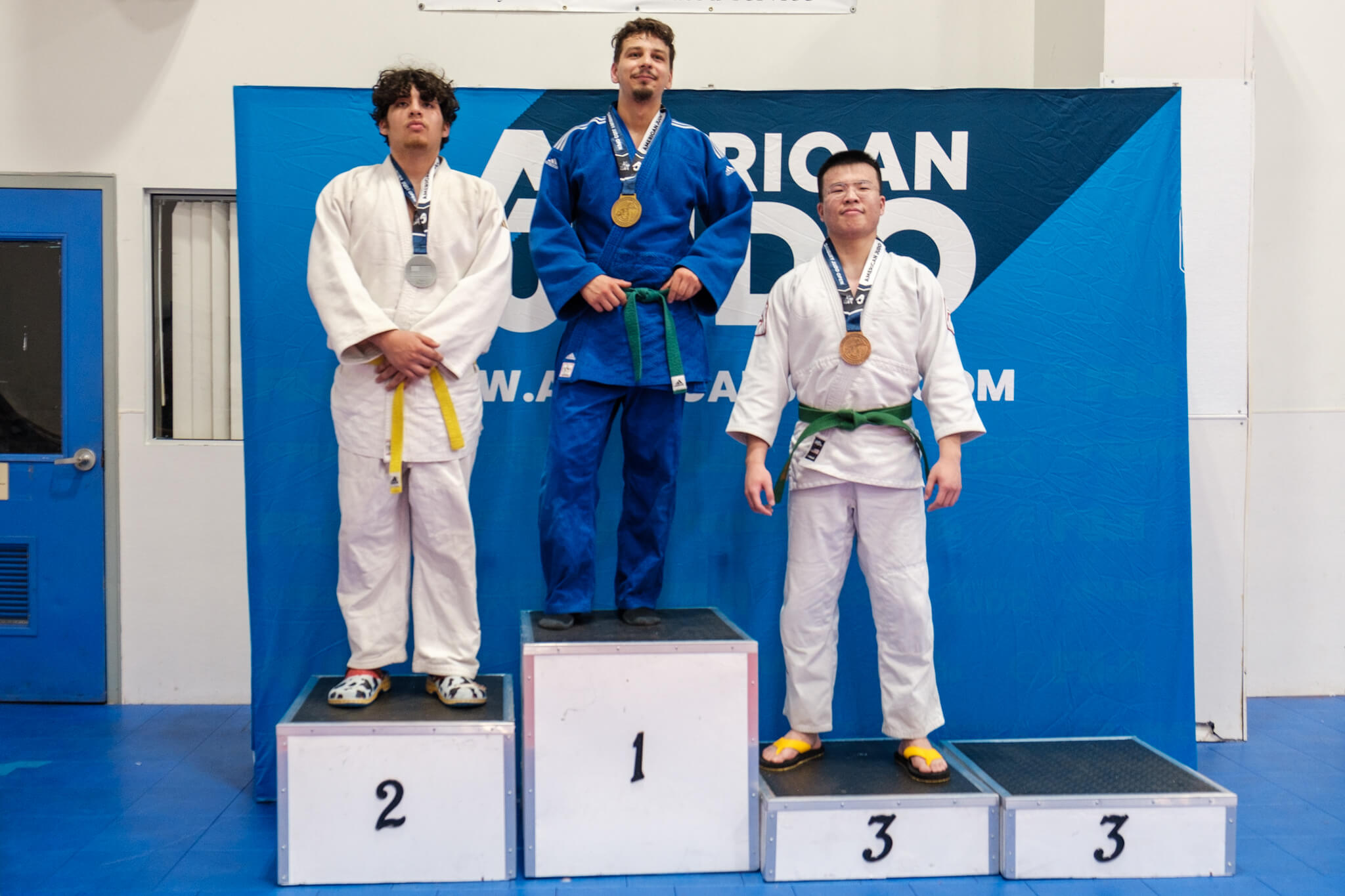 Judo tournament success